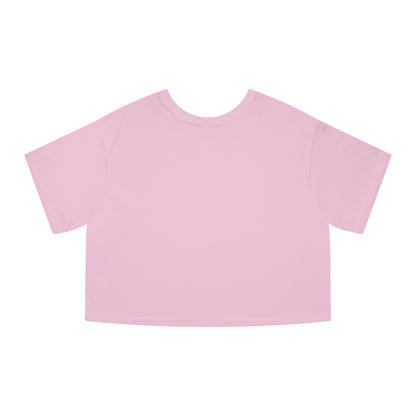 Champion Cropped Tee - Signature Print